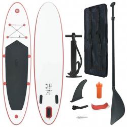 planches SUP gonflables Rouge et blanc alsavelo