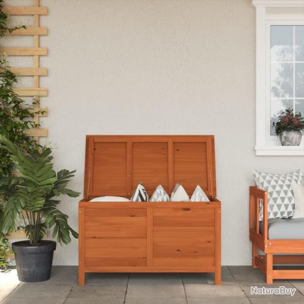 Bote de rangement de jardin 99x49,5x58,5 cm bois massif sapin alsavelo