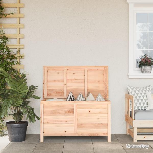 Bote  coussins d'extrieur 99x50x56,5 cm bois de sapin massif alsavelo