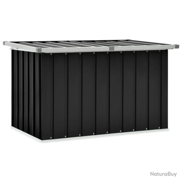 Bote de rangement de jardin Anthracite 109x67x65 cm alsavelo