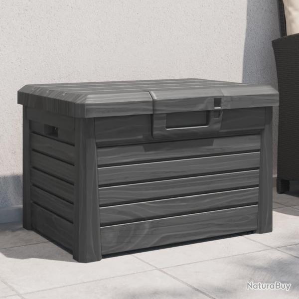 Bote  coussins d'extrieur anthracite polypropylne alsavelo