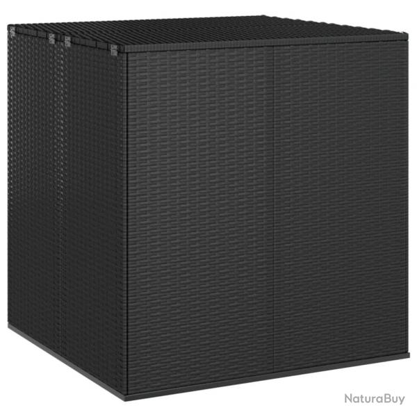Bote  coussins de jardin Rsine tresse 100x97,5x104 cm Noir alsavelo
