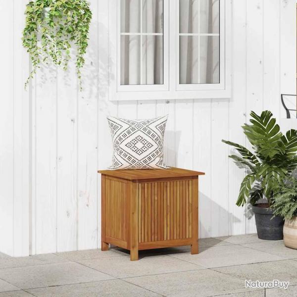 Bote de rangement de jardin 60x50x58 cm Bois d'acacia solide alsavelo