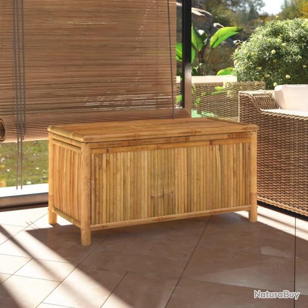 Bote de rangement de jardin 110x52x55 cm Bambou alsavelo