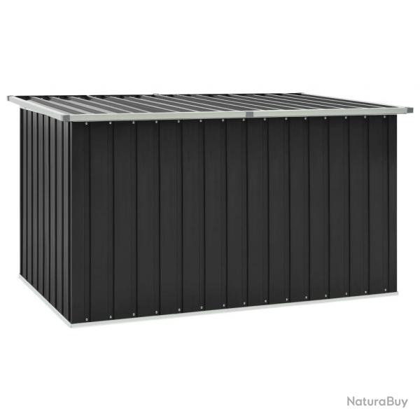 Bote de rangement de jardin Anthracite 171x99x93 cm alsavelo