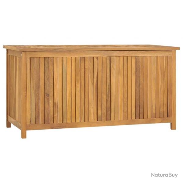 Bote de jardin 114x50x58 cm Bois massif de teck alsavelo