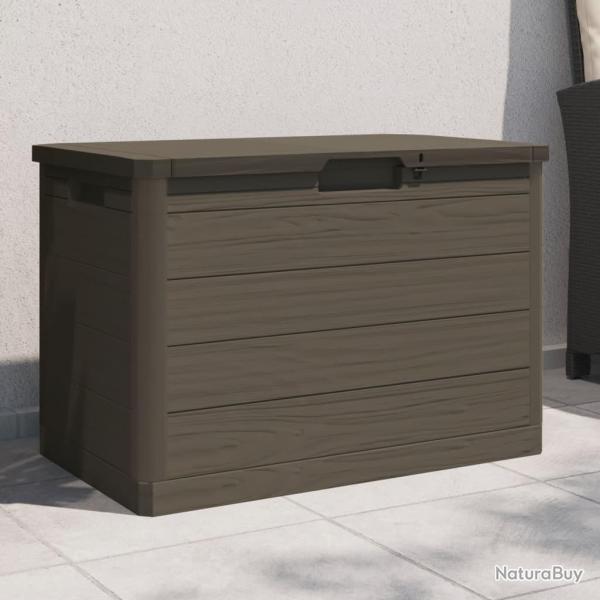 Bote  coussins d'extrieur brun 77,5x44,5x53 cm polypropylne alsavelo