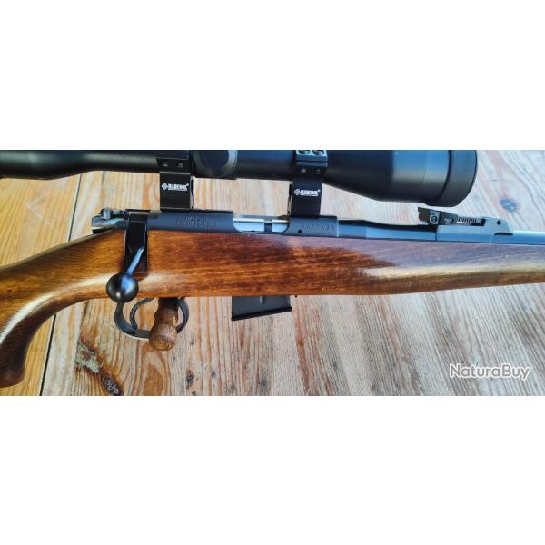 Superbe carabine CZ 452 calibre 22 WMR luxe + lunette 4x40 1€ SANS PRIX ...