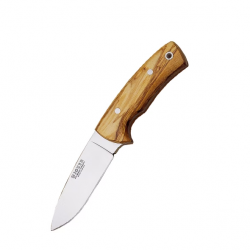 Joker CO-25 Couteau de survie à lame fixe - Bois Olivier