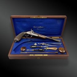 Coffret Nécessaire Pour Un Pistolet Gastinne Renette Système Ghaye. France, Saint-etienne, 1886