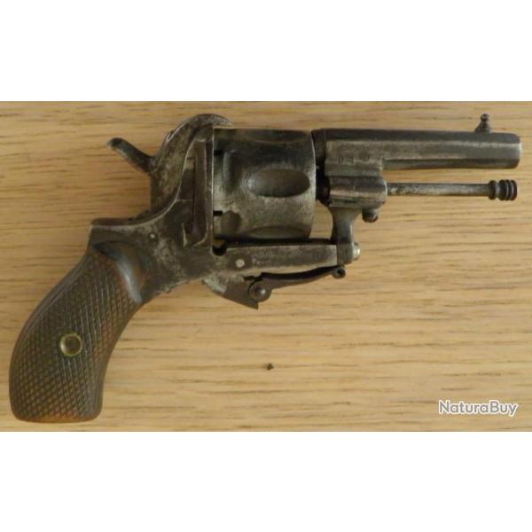 Petit REVOLVER LIEGEOIS 7mm  broche