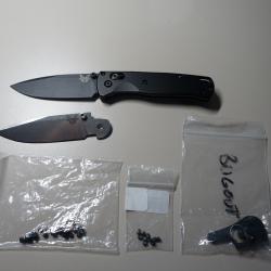 BENCHMADE BUGOUT 20CV modifié + accessoires