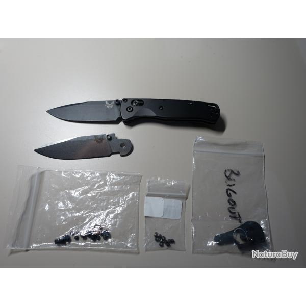 BENCHMADE BUGOUT 20CV modifi + accessoires