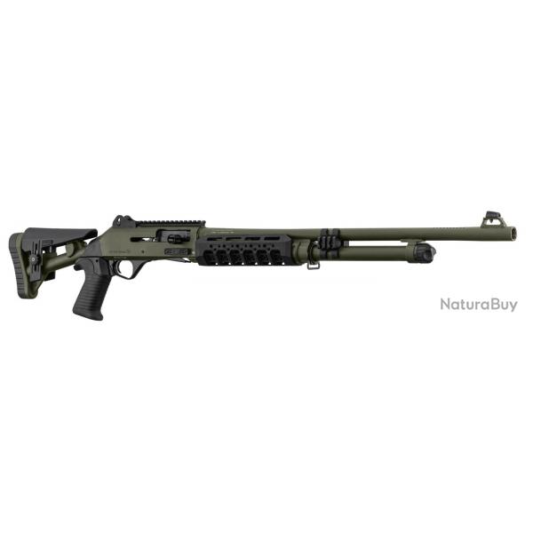 Fusil semi auto AKSA ARMS S4 HERITAGE Cal. 12/76 OD GREEN