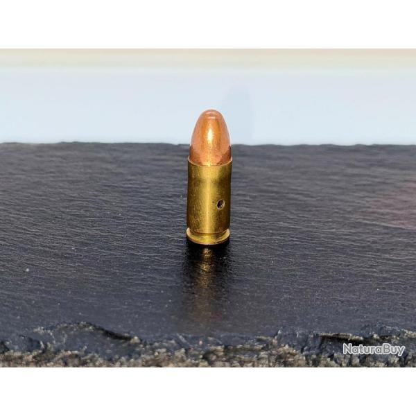BALLE DE 9 MM NEUTRALISE POUR COSPLAY, PHOTOS, FILM, DECCORD...