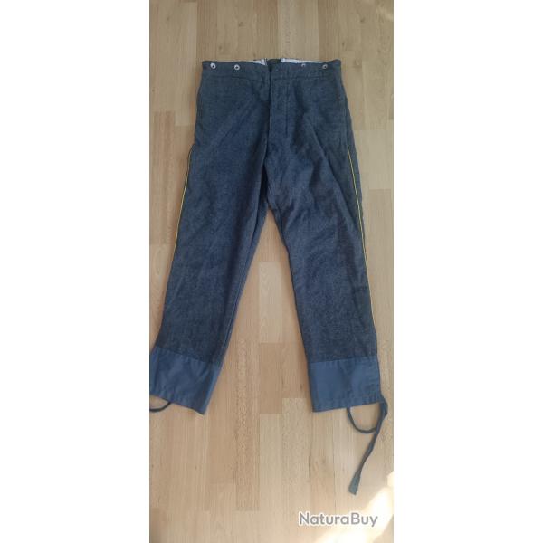 Pantalon bleu horizon ww1 repro