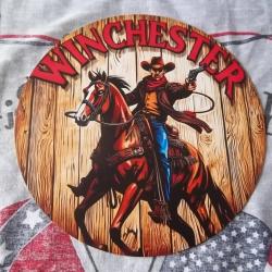 Plaque western WINCHESTER 207