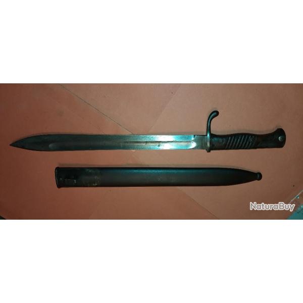 Baionette pour G 98, coupe choux (98/05)