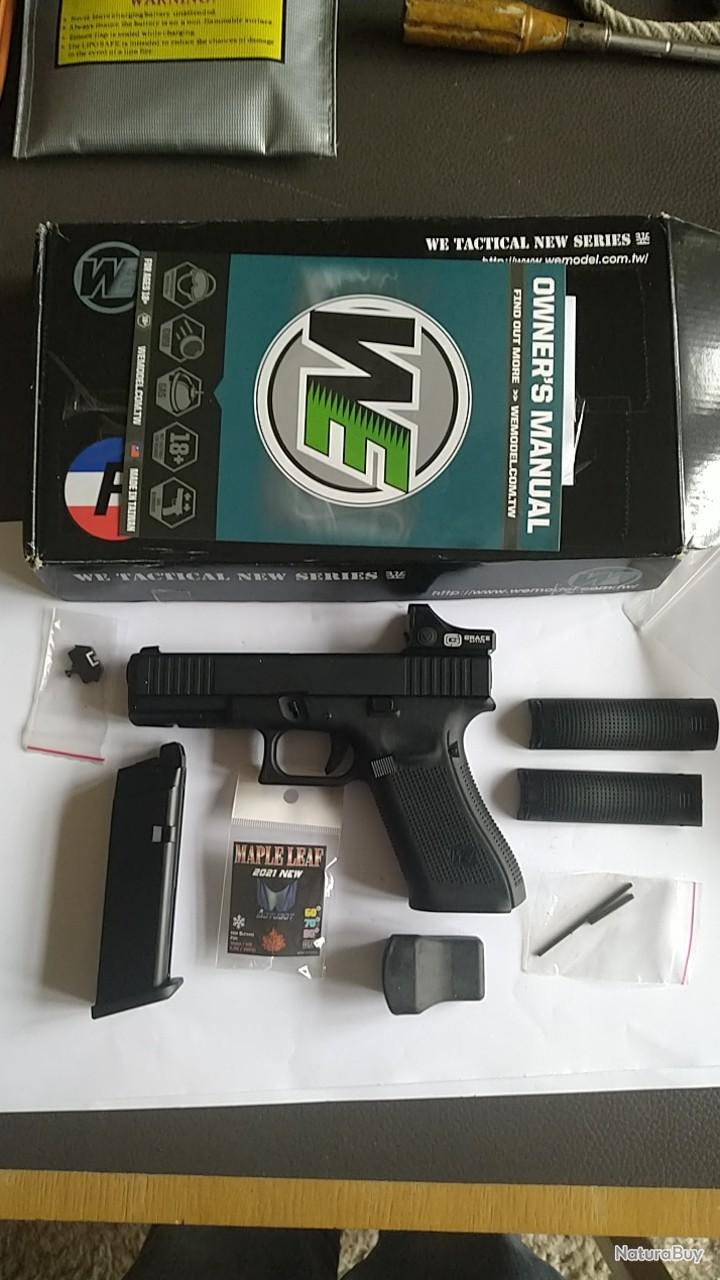 Glock 17 gèn 5 fs avec rmr grace optic réplique out of stock ...