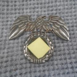 MILITARIA INSIGNE BROCHE AIGLON MILITAIRE