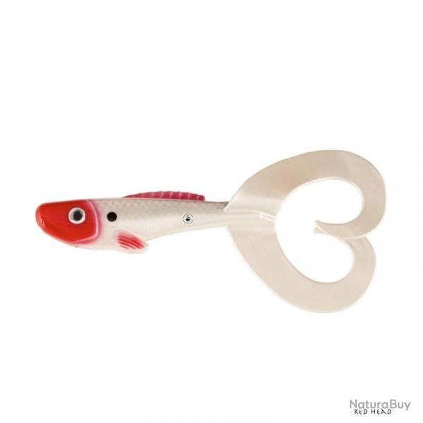 Leurre Souple Abu Garcia Beast Twin Tail 21cm Red Head