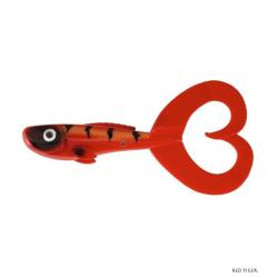 Leurre Souple Abu Garcia Beast Twin Tail 21cm Red Tiger