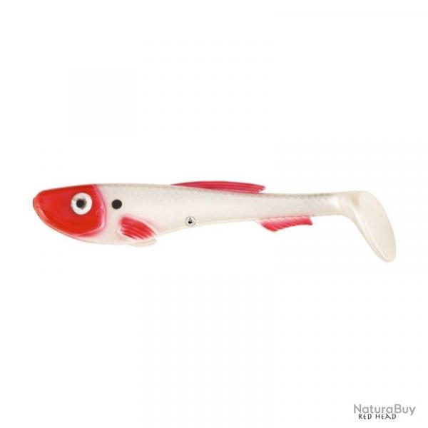 Leurre Souple Abu Garcia Beast Paddle Tail 17cm Red Head