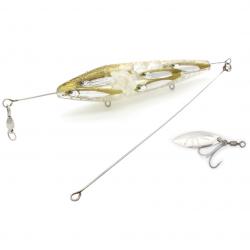 Stickbait Little Jack Panicking Survivor 11,2cm 28g 11,2cm #03 Real Bait Gold