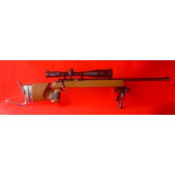 Carabine ANSCHUTZ 54 SUPERMATCH + Lunette de BENCH  10-40X50 Neuve+Bipied carbone+valise