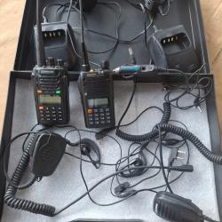 WOUXUN KG-689 et KG UVD1P Radio PMR portative compacte pour la chasse de type talkie walkie FM VHF