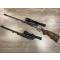 petites annonces chasse pêche : MAGNIFIQUE Kettner Scheiring modèle Kipplauf cal 300wm + canon berstutzen cal 6,5x57R et 22 Hornet