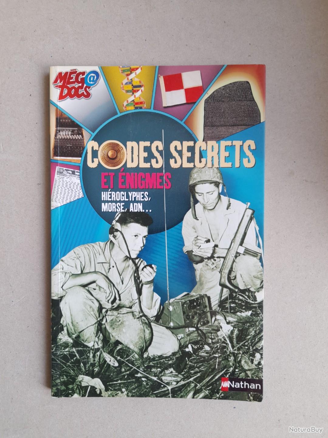 Codes secrets et énigmes, hiéroglyphes, morse, ADN, déhanchement de ta ...
