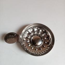 testeur de vin ancien diamètre 7,5 cm en inox