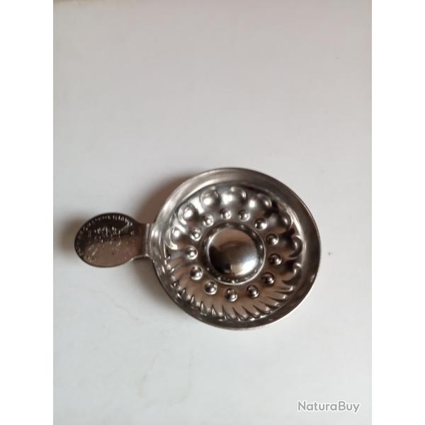 testeur de vin ancien diamtre 7,5 cm en inox