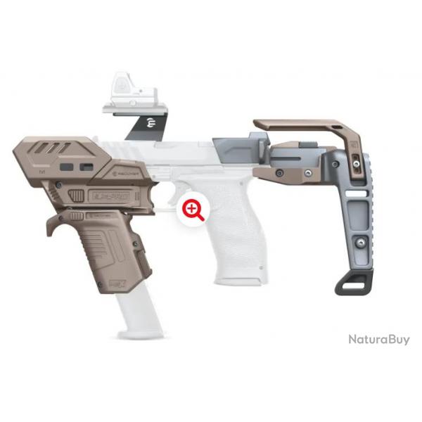 NOUVEAUT 2025 "PRCOMMANDE" KIT STABILISATEUR RECOVER S-PRO MG COMPLET POUR WALTHER PDP - TAN
