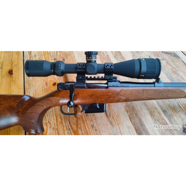 Magnifique carabine CZ 527 Luxe calibre 222 REM + Lunette BSA 1 SANS PRIX DE RSERVE