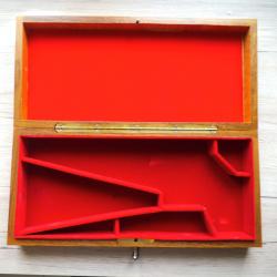 coffret pour revolver à poudre noire