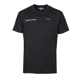 TEE-SHIRT SECURITE - FENETRE MATRICULE - A BRODER L BLAN