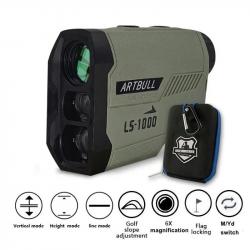 ARTBULL - télémètre Laser de Golf 1000M VERT - LIVRAISON GRATUITE !!