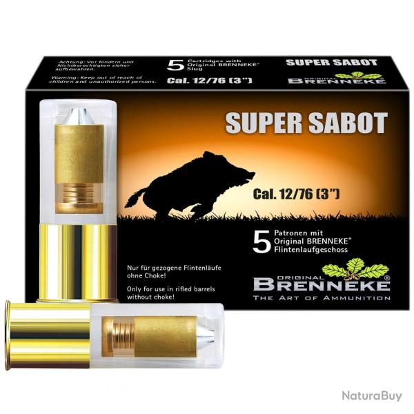 Cartouches 12/76, Super Sabot (Calibre: 12/76)
