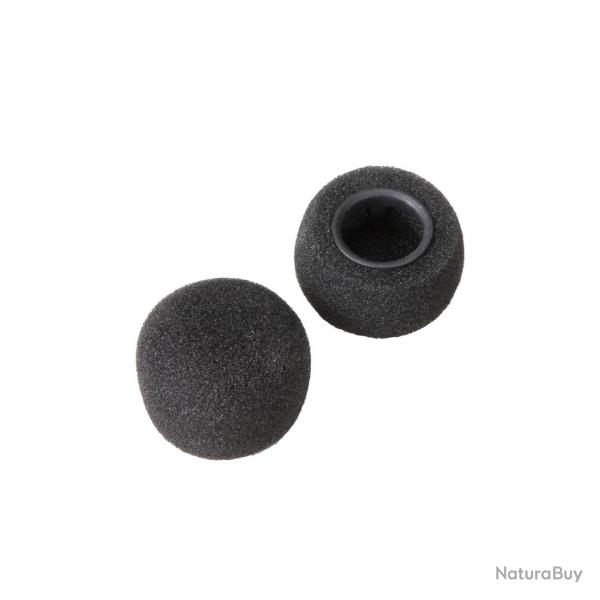 Mousse protge vent pour casque anti-bruit (Version: M41/2 pour Peltor Tactical / la paire)