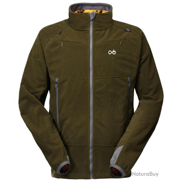 Veste rversible HELIX Infinity Forest Couleur orange camo vert