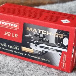 Pack 500 Norma match 22lr