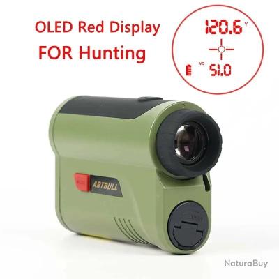 Télémètre Laser 1200 Mètres - Longue Portée - Pour Lunette De Fusil - Temps Réel