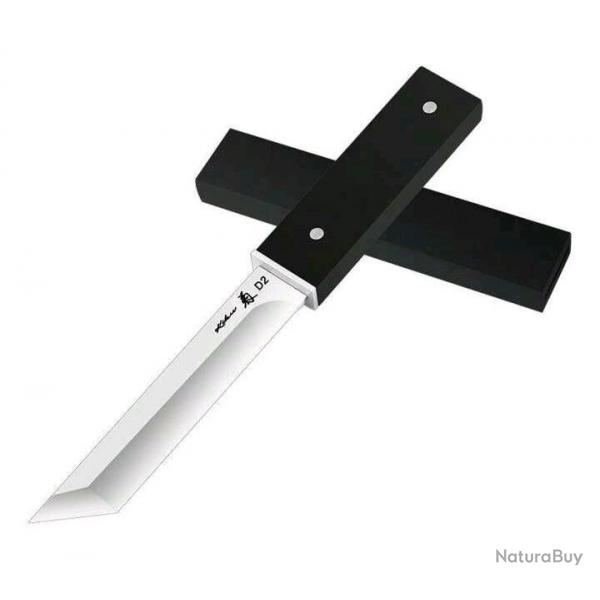 Couteau KIRIDASHI TANTO Lame japonaise d'excelence en acier D2