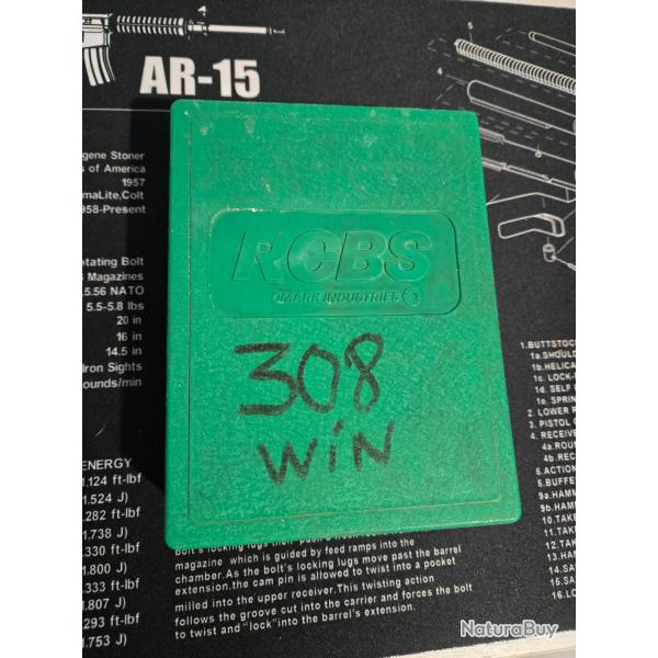 Jeux d'outils RCBS Calibre: 308 Win
