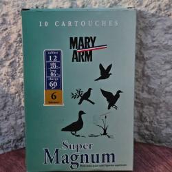 Lot de cartouches Mary Arm Super Magnum calibre 12/86