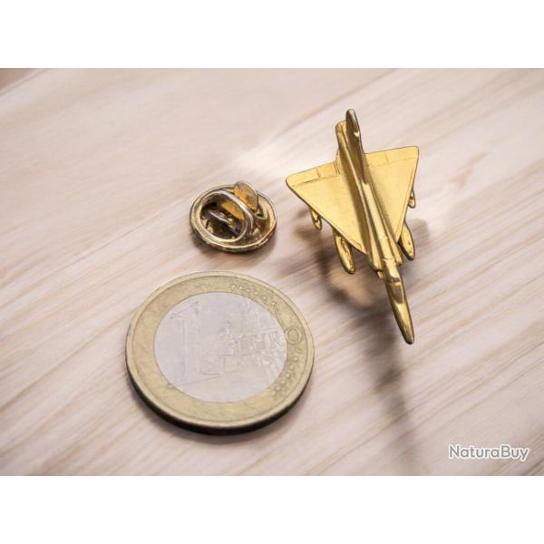 Pins 3d insigne militaire Dassault Mirage 2000 - Arme de l'Air avion de chasse