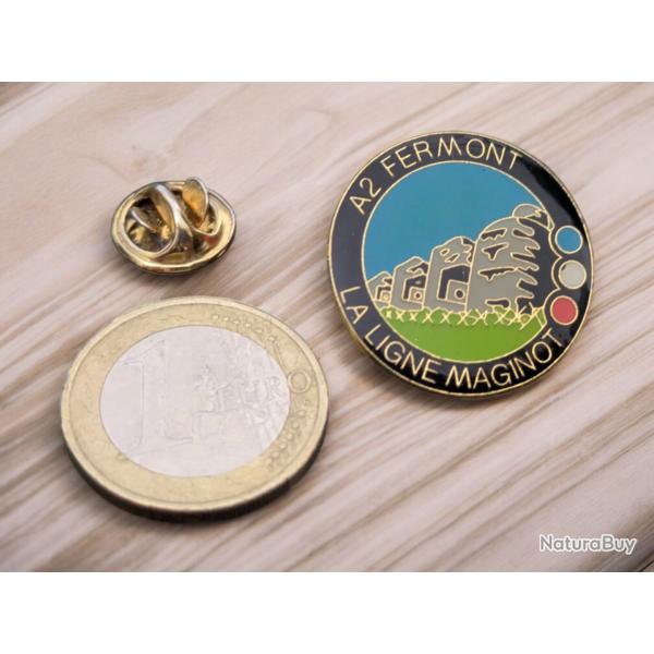 Pins insigne militaire A2 Fermont Ligne Maginot - Lorraine muse militaire arme