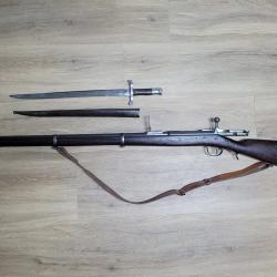 Steyr Kropatchek M1886 avec baïonnette et sangle